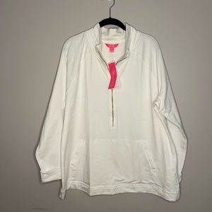 NWT Lilly Pulitzer Skipper Popover in Resort White